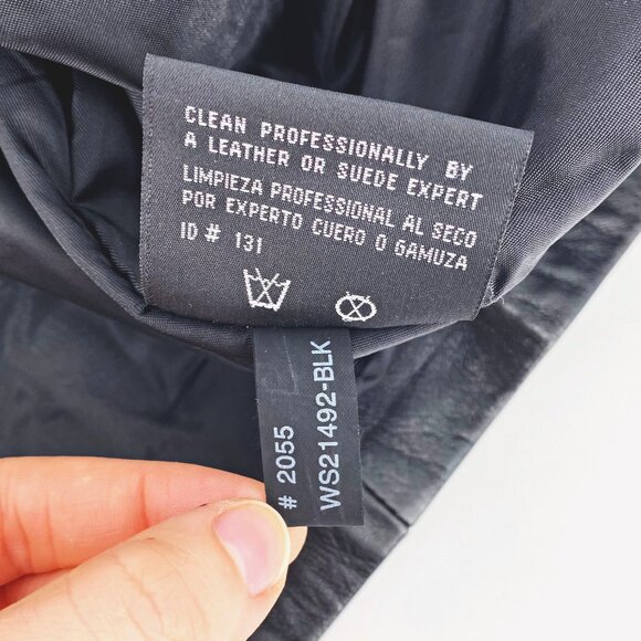 JLC New York Fitted 100% Leather Jacket - Picture 9 of 9